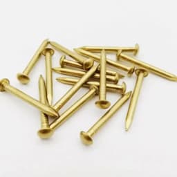 25-100pcs of Brass Diameter 1.2mm 1.5mm 2mm 3mm Iron Small Mini Round Head Nail Nails, Suitable for Jewelry Boxes, Hinges