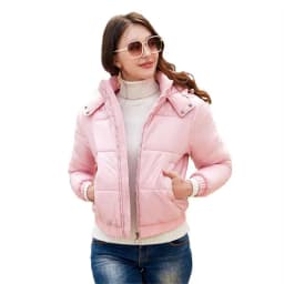 Bright Red Women's Hooded Thick Jacket Winter New Thick Coat Fashion Warm Women Parkas Royal Blue Golden Yellow Black Outerwear