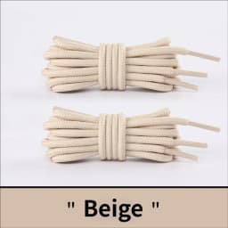 Heavy Duty Round Boots Shoelaces Durable Polyeste Outdoor Shoe Laces for Hiking Sporting Running Tear-Resistant Cotton Laces