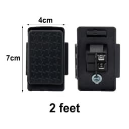 6V/12V Foot Switch For Children's Riding Wheels Power Accelerator Foot Pedal Switch Reset Control Replacement Accessories