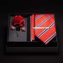 JEMYGINS New Designer Silver Gray Ties For Men Wedding Party Neck Tie Pocket Square Cufflink Pin Gift Box Set Gravat Accessories