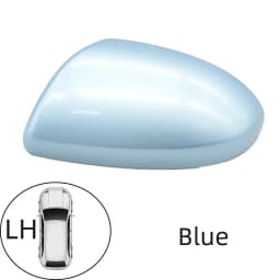 Auto Rearview Mirror Cover Cap For Mazda 2 Demio 2007 2008 2009 2010 2011 2012 2013 Wing Side Mirror Shell Housing Case Painted