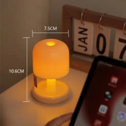 Rechargeable Sunset Projection Night Light,Mini LED Table Lamp for Bedroom Desk,Mood Atmosphere Light for Home Decor,Bedside,Bar