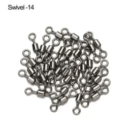 30Pcs Carp Fishing Accessories Spinner Swivel Stop Beads Anti-tangle Sleeve Stops for Running Lead Feeder Rigs Tackle