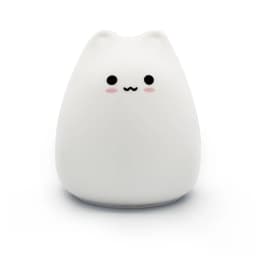 Touch Night Light Colorful Cat Silicone Animal Light Led lights Cartoon Silicone Lamp Bedroom decoration lights Bedside lighting