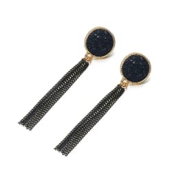 2022 New Gold Color Long Crystal Tassel Dangle Earrings for Women Wedding Drop Earring Fashion Jewelry Gifts