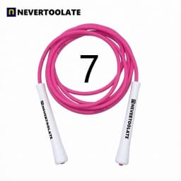 Super long 3.2 meters rope length 7mm PVC 15.5cm long handle 220 gram heavy fitness crossfit crossrope hiit skipping jump rope