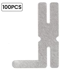 100Pcs Nickel Plating Process Nickel Sheet Spot Welder Accessories 18650 Battery T/Y/H/L Shapes 0.18mm Nickel Plate Welding Tool