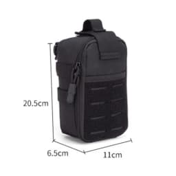 Tactical MOLLE First Aid Pouch 600D Nylon Water Resistant EDC Medical Bag Organizer for Outdoor Hunting Hiking Camping