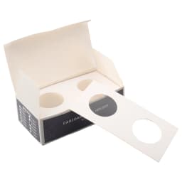 1 Set Coin Storage Stamp Holder Square Cardboard Case Coin Album Collection Coin Holders Flip Clip Coin Capsules Cover Storage