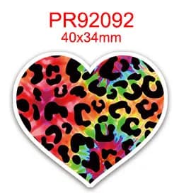 DIY Leopard Grain Printed Grosgrain Ribbon For Craft Supplies Sewing Accessories 5 Yards, Planar Resins 10 Pieces. 56358