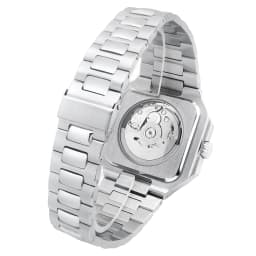Customized Logo 44.5MM Mechanical Square Steel Case Aseptic Watch Automatic Movement NH35 Fashion Date Gift Men's Watch Corgeut