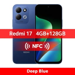 Global Version Xiaomi Redmi 17 Smartphone 120Hz 6.9" Display 50MP Camera MTK Helio G91-Ultra CPU 7500mAh 45W Turbo Charging