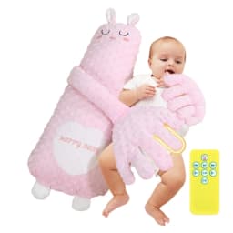 Infant Soothing Gentle Patting Hand Remote Controlled Pacify Toy for Baby Sleep Assist and Relaxation