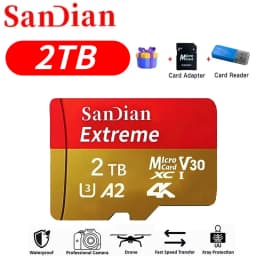 High-Speed Storge SD Card 128GB Original Micro TF Card 512GB Class 10 High Speed Transfer for Camera/PC/Phone