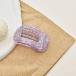 1 Piece Set Ladies Magic Color Large O-Shaped Hairpin Premium PVC Driving Lay Down Available Ladies Gift for Leisure Vacation