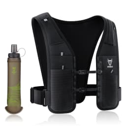 UTOBEST UTR113 Reflective Running Hydration Vest Adjustable Phone Holder Hydration Pack for Training Cycling Hiking