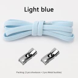 1Pair Elastic Laces Sneakers New Lock Flat Shoelaces Without ties Kids Adult No Tie Shoelace Rubber Bands Shoes Accessories