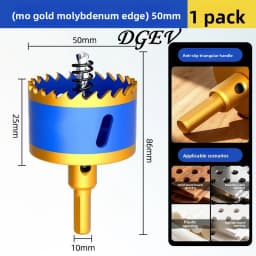 Woodworking Hole Saw Set, Electric Drill Dedicated Hole Saw Drill Bit, Wood Board, Stainless Steel, Gypsum Board Drilling Tool