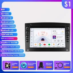 2 din Carplay Android Auto Car Radio For Renault Megane 2 2002-2009 Car Multimedia GPS autoradio RDS DSP AI 4G Octa Core 7862