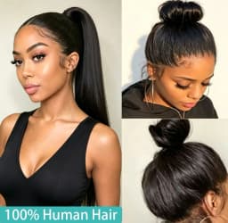 250% Density Full Hd Lace Front Wig 360 4/27 Highlight Ombre Lace Wigs 30 40 Inch Bone Straight Human Hair Pre Plucked HD Lace Frontal Wig 100% Human Hair For Women