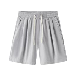 Semir Womens Shorts 2026 Pleated Texture Draped Elastic Waist A Line Loose Casual Style