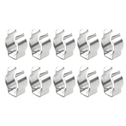 10pcs Spring Terry Clips Narrow Base Tool Stainless Steel Spring Terry Clamp Heavy Duty Tool Storage Rack 25mm 30mm 32mm 35mm