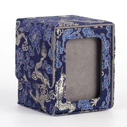 100+ Trading Card Deck Box Holder With Display Window Flower Series TCG Game Magnetic Closure Card Organizer Storage Box Gift