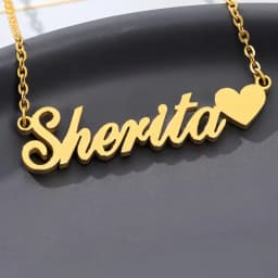 Personalized Customization of Name Pendant Necklace with Different Fonts and Styles for Perfect Party and Holiday Gifts Family