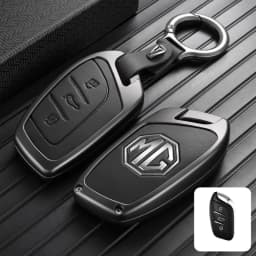 Key Fob Cover Full Protection Shockproof For MG ZS MG 4 MG HS MG 5 MG RX8 Zinc Alloy Heavy Duty Car Accessories