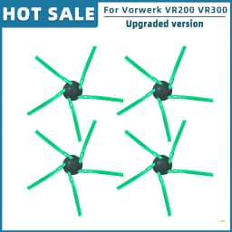 Replacement For Vorwerk Kobold VR200 VR300 Robot Vacuum Cleaner Main Roller Brush Side Brush Hepa Filter Spare Parts Accessories