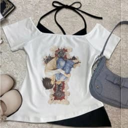 Death Note crop top women goth cutecore gothic 2000s scene tshirt kawaii streetwear anime cheap cute