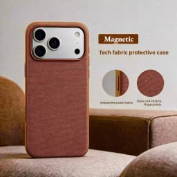 Luxury Tech Woven for Magsafe Magnetic Case for Iphone 18 17 16 15 Plus 14 13 12 11 18 Pro Max TechWoven Wireless Charging Cover