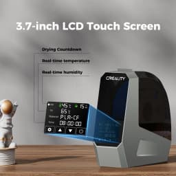 Creality Space Pi Filament Dryer Real-time Humidity&temperature Monitoring 1kg 3D Printer Filament Dryer Box Storage Holder