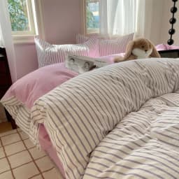 100% Cotton Yarn-dyed Duvet Cover Set or Single Quilt Covers Skin-friendly Breathable Blanket Cover Soft Plaid Comforter Cover