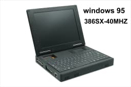 Retro Computer BOOK386 CPU DOS Computer 386 Windows3.11 Windows95 386CPU 9.7 Inch IPS LCD Monitor 16MB DRAM VGA CF Card