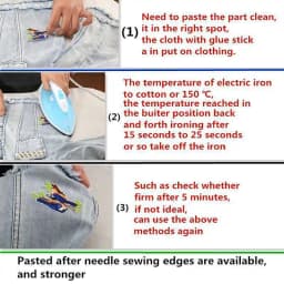Wholesale Random Mixing Patch Set Punk Embroidered Patches For Clothes Jeans Badges Iron on Patches For Clothing Applique Badges
