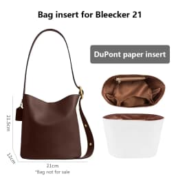 Bag Organizer Insert For Coach Rowan21 Waterproof Bag Insert Storage Lightweight Bag Support Dupont Paper Storage Bag Accessory