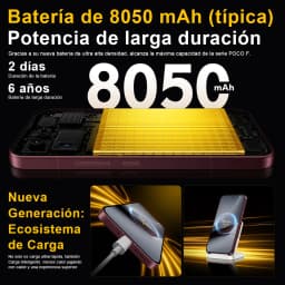 Global Version POCO F9 Ultra 5G Smartphone Snapdragon® 8 Elite Gen 5 6.9' 185Hz Ultra-bright AMOLED Display 8050mAh (Typ) Battery 100W HyperCharge NFC IP68
