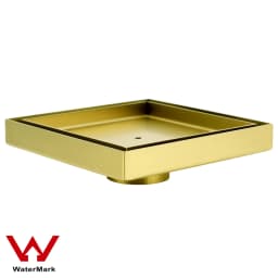 **Sydney Stocks** KYLINS SUS304 100/150/200mm Tile Insert Shower Grate Floor Drain Outlet Waste Brushed Gold Black Gun Metal