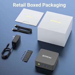 GMKtec G3 Pro Mini PC Intel I3-10110U Windows 11 Pro Mini PC 8GB DDR4 256GB PCIe M.2 SSD WiFi 6 BT5.2 Desktop Computer