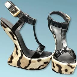 Strange Style Mixed Colors Fretwork Heel Sandals Pointed Toe Leather Size35-48Customized New Arrivals Fashion Women Modern Shoes