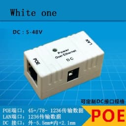 1000/100 Mbps 5V 12V 24V 48V/1A POE Injector Power Splitter for IP Camera POE Adapter Module  Accessories