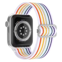 Nylon Strap for Apple Watch Band Ultra2-1 49mm 41mm 45 mm 38/42 Bohemian Elastic Bracelet iWatch Series 9 8 7 6 5 4 3 Se 40/44mm