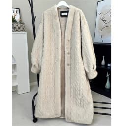 High-Quality Imitation Fur Coat For Women's Winter 2025 Long Environmentally Friendly Fur Thick Over Knee long Mink Fur Coat Pop