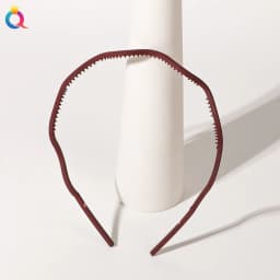 4mm Wide Thin Plastic Plain Headband for Women Girls Matte Hair Bands Teeth Comb DIY Skinny Hair Hoop Sport Hair Accessories