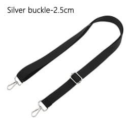 Fashion Black Nylon Shoulder Bag Strap Adjustable Replacement Detachable Belt for Women Men Messenger Bags Handle Handbag Belt