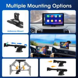 7/10 inch Carplay Car Smart Screen Multimedia Video player Wireless Carplay Android Auto Car Radio for Apple Android Stereo