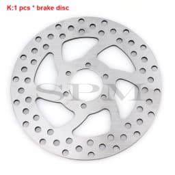 Citycoco Electric Bicycle Electric Scooter Front and Rear Brake Assembly Brake Handle disc Brake Applicable For Harley China