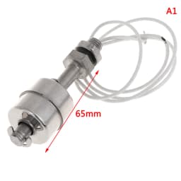 30Styles 45-400mm Stainless Steel Float Switch Tank Liquid Water Level Sensor Double Ball Switch Tank Pool Flow Sensors Float